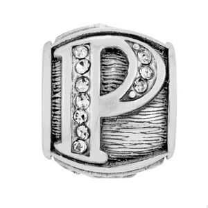 Brighton Charm / Alpha Bead / Letter P